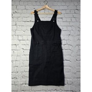 Anthropologie Frame Denim Le High Pencil Skirt Dress Film Noir Black